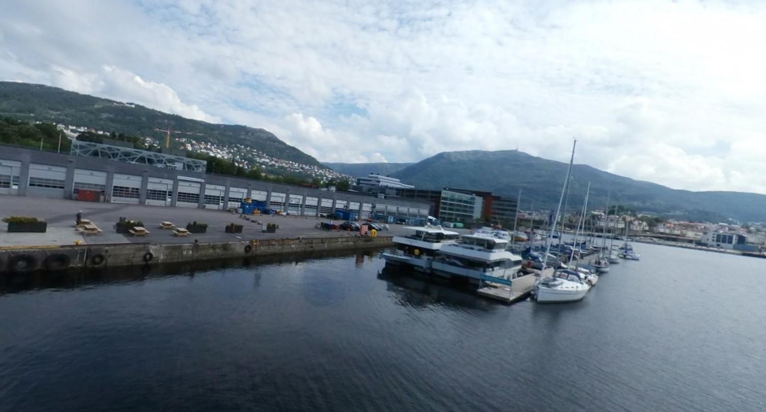 Yacht - Without Shower Hotell Bergen Exteriör bild
